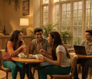 Cafe with good ambiance of best popular cafe